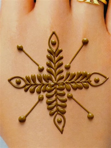 Easy Arabic Mehndi Design Tutorial