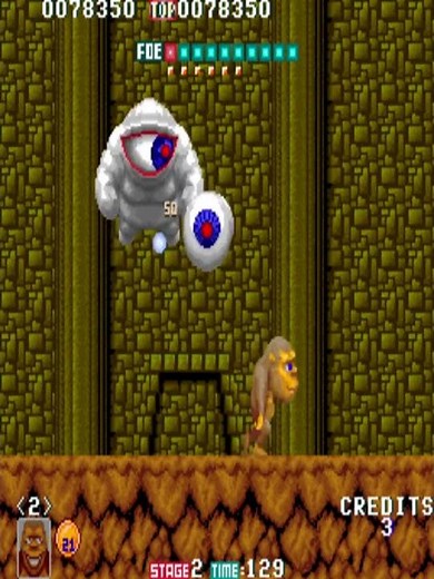 Toki (1989): The Weirdest Monkey in Arcade History! 🐒 #retrogaming #gamingshorts