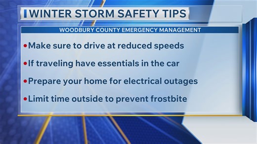 Black Friday Winter Storm Safety Tips