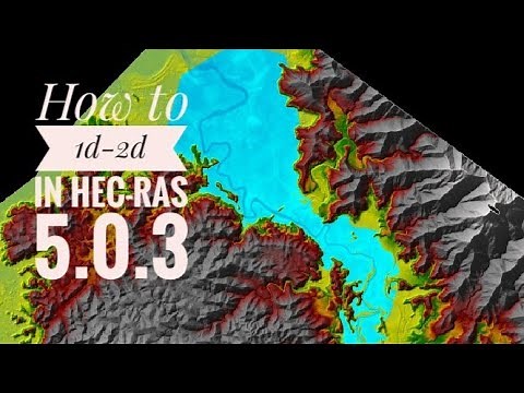 How to 1D-2d in Hec-ras 5.0.3