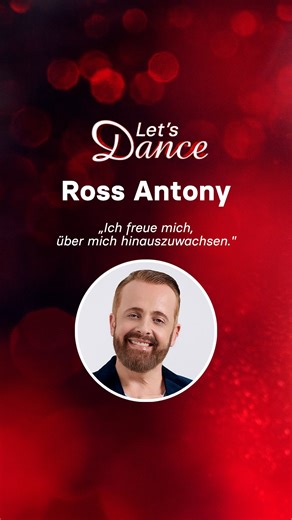 Let's Dance on Instagram: "Entertainment liegt ihm im Blut und bald bringt er seine Energie aufs Tanzparkett. Herzlich willkommen in der Let’s Dance Familie, lieber Ross.💕 #LetsDance #Tanzshow #RossAntony 🍿 Letsdance; Tanzshow; Promivö; RTL; RTLPlus;"