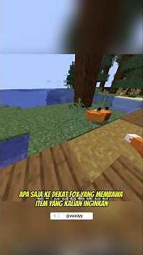 3 Ways to Take Items From Fox in Minecraft #minecraft #shorts