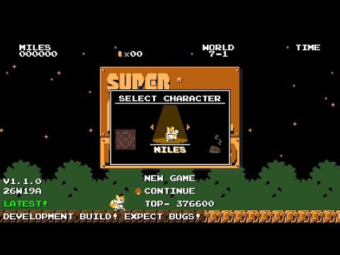 Let’s play Super Mario Bros. 1 Remake as Miles “Tails” Prower (Mod by ZackTheKooper123 & sir sb) Pt2
