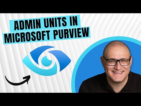 What are Admin Units in Purview?