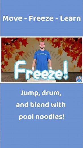 CVC word practice with pool noodles!