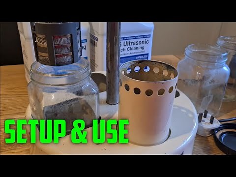 Vintage Watchmakers Cleaning Machine - Setup & Use - Elma Super Elite (L&R Fluids)