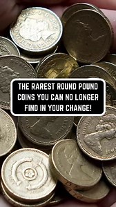The rarest old pound coins you can no longer find! #poundcoin #rarecoins #coincollecting #oldcoins #valuable #onthisday | CoinCollectingWizard