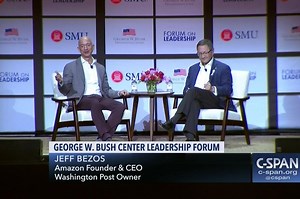 Bush Center Leadership Forum, Jeff Bezos