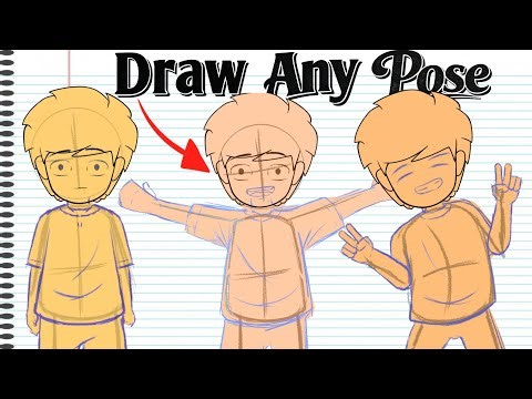 How To Draw Any Pose (whithout learning anatomy)