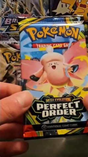 What will I pull from this Perfect Order Pokemon Booster Pack? #pokemoncards #pokemon #shorts