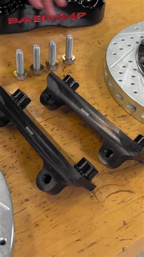 312 reactions | Swapping out our stock front brakes for Baer Brakes 13" Big Brake kit. They’re designed to bolt directly onto our SN-95 spindle, featuring 6P 6-piston calipers for enhanced stopping power and top-tier performance. One step closer to the track! Holley | PowerNation TV | Facebook