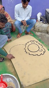 How to draw Lion From 60 Number step by step tutorial for beginners #art #reels | AP Drawing