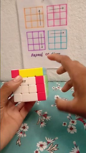 4x4 rubiks cube solve trick