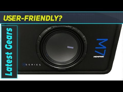 Memphis Audio Single 12 inch M7 Loaded Subwoofer Enclosure Unleashed: Experience Power-Packed