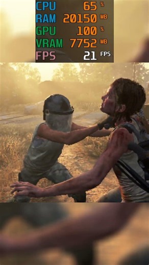 Ellie Aggressive Gameplay 75 - Samsung Book Intel i5 iris Xe Graphics. #thelastofus #pcfraco