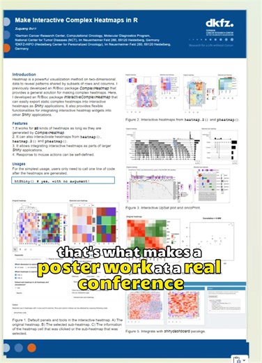 Creating Effective Academic Posters for Research Tools