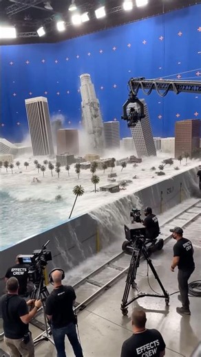 They Destroyed a Miniature Los Angeles in ONE Take 🌊