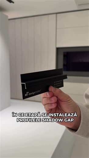 În ce etapă se instalează profilele shadow gap -> 📲COMENZI: 𝗰𝗼𝗻𝘁𝗮𝗰𝘁@𝗱𝗲𝘀𝗶𝗴𝗻𝗿𝗮𝗱𝗮𝗿.𝗰𝗼𝗺 📞 Telefon/ WhatsApp 407 5555 7777 📍Showroom nou: Str. Căpitan Alexandru Șerbănescu 75-83, București. #designradar
