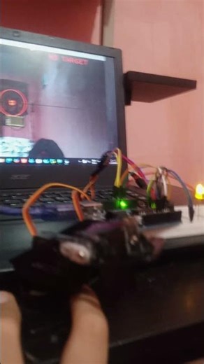 Target Locked with Detection System using OpenCV.