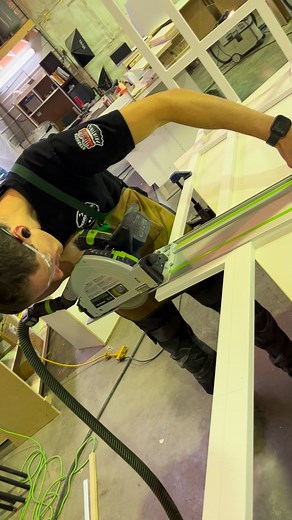 8.2K views · 53 reactions | This face frame needed to be notched for the Apron sink and dry fit before install. | Beaver Creek Customs | Facebook