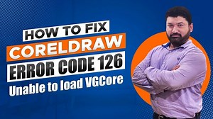 How to fix Coreldraw error code 126 Unable to load VGCore | IDS Institute
