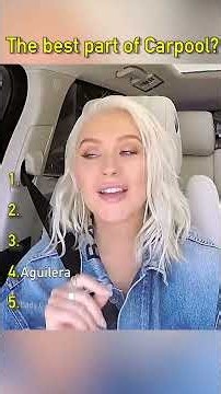 Best Carpool Karaoke Moments: Britney, Gwen, Christina & Gaga 🔥🎶