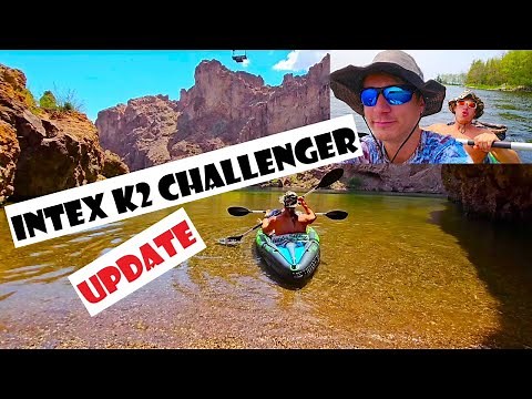 Intex K2 Challenger INFLATABLE KAYAK UPDATE & REVIEW