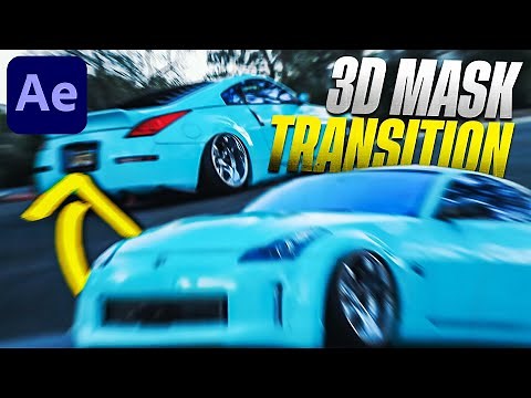 3D SMOOTH MASK TRANSITION - After Effects Tutorial