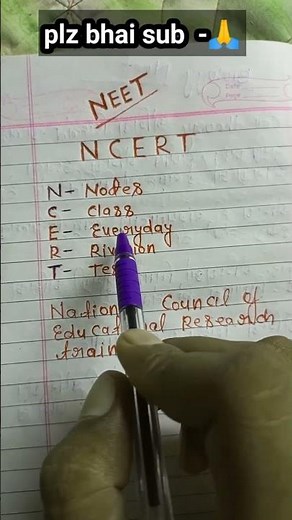 #ncert full form / #national council of educational #research and #training /neet motivation #short
