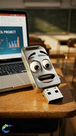 La Clé USB a failli ruiner le projet final 😱💾 ClasseToon