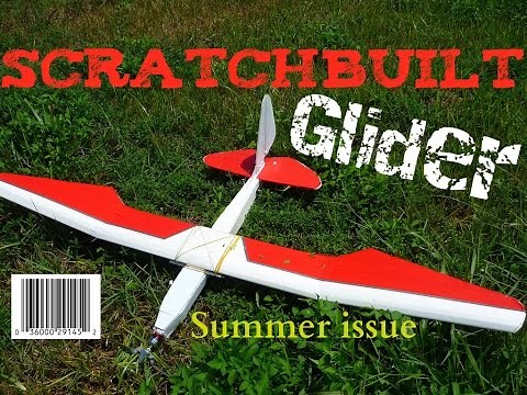 Scratchbuild Dollar Tree foamboard RC glider / sailplane