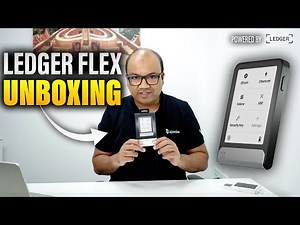 Ledger FLEX, UNBOXING.