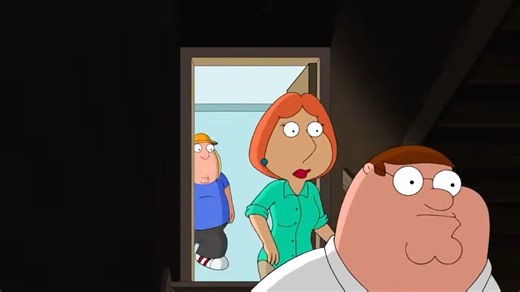 Family Guy Running Down Stairs | Know Your Meme