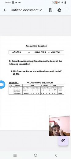 Accounting Equation | Class 11 | Accountancy #accountancy #commerce