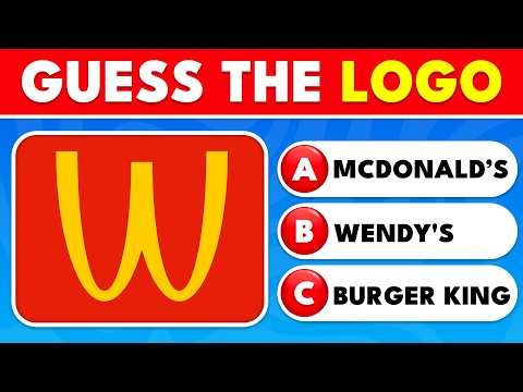 Only 1% Can Guess 100 Fast Food Restaurants Logos in 5 Seconds 🍔🍟 | 100 Logo Quiz 🍕 | Knowlio