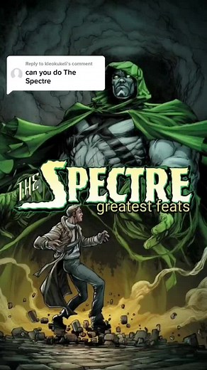Choose Your Favorite Character in Spectre Feats DC Comics on TikTok!