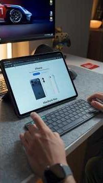 This is the keyboard I'm definitely buying for my iPad 😎 #logitechflipfolio