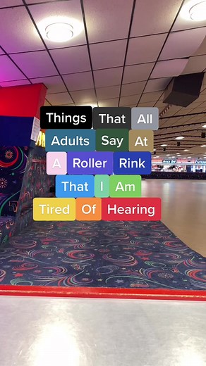 Adults really think they are a stand-up comedian with these😂👋🏼 #rollerrink #rollerskating #adults #corny #DADMOVES