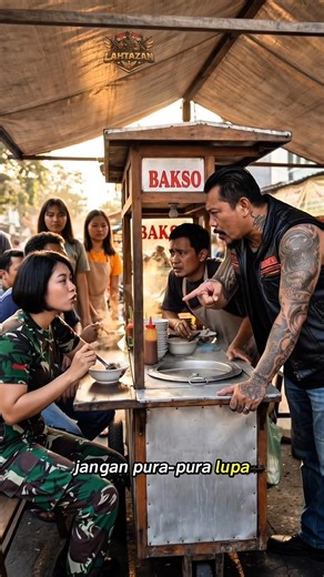 moment "Sore Tenang yang berubah jadi neraka"Saat preman menantang sang prajurit!‼️#shorts