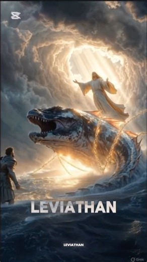 Why Michael Couldn’t Defeat Leviathan – The Creature Only God Can Crush 🔥 | Biblical Truth #shorts