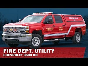 Chevy 3500HD Fire Dept. Utility Truck | 911RR