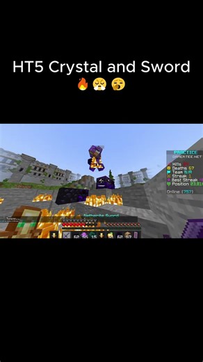 Crystal and Sword PVP 😁 #gaming #pvp