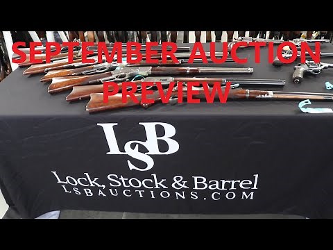 Lock, Stock & Barrel September Auction Preview