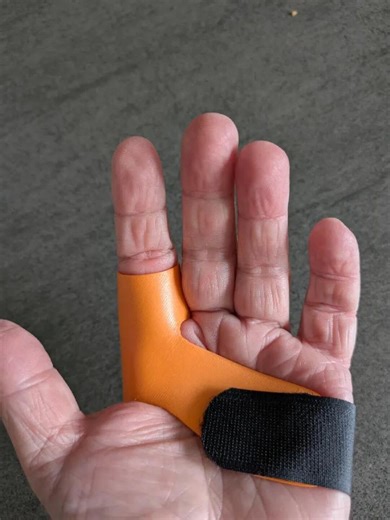 Fingersplint for Index Finger STL File for 3D Printing – Adjustable PLA Support for Right and Left Hand With Optional Velcro Groove - Etsy