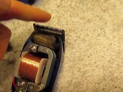 NOT CUTTING? Taking apart Hair clipper cleaning repair testing the motor