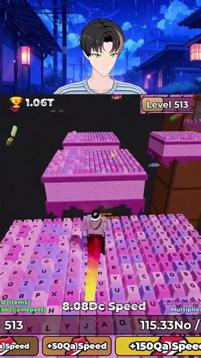 How to beat stage 2 world 3 under-leveled Tutorial #roblox #keyboardescape #glitch #robloxshorts