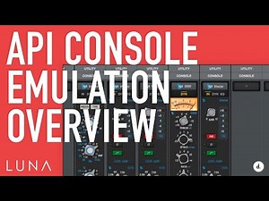 Overview of the API Console Emulation in LUNA