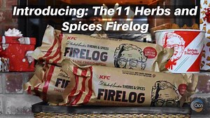 12K views · 6 comments | Love the smell of fried chicken? How about a roaring fire? KFC has created the ultimate combo with a fried chicken scented firelog! | Boulder Now | Facebook