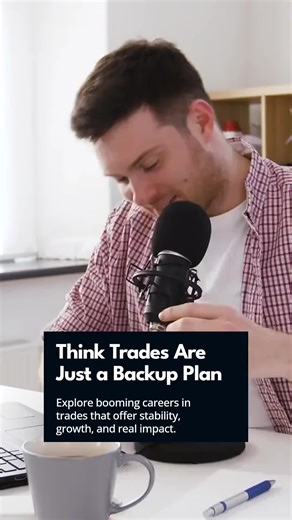 Think trades are just a fallback? Think again. The trades are booming with opportunities that many overlook. From skilled craftsmanship to high-tech construction roles, these careers offer stability, growth, and real impact. If you're a student, educator, or career changer, now is the time to explore these paths. Hear firsthand stories on our podcast, learn about the possibilities, and see why trades are shaping the future. Don't miss out—your next career move might be a trade away. #bluecollar 