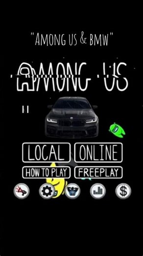 cars X among us #ahorts #car #viral #amongus